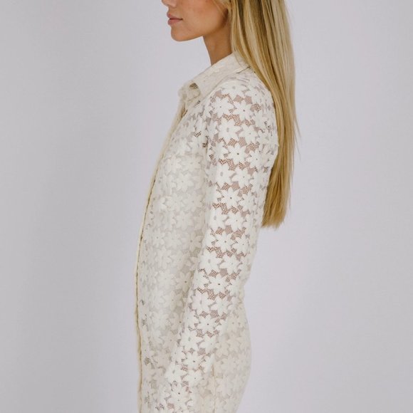 DAISY CROCHET MINI DRESS - Picture 4 of 4